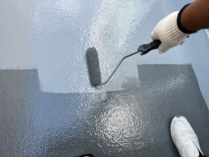 トップコート塗布1回目