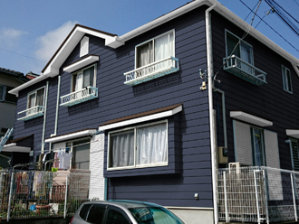 町田市　屋根塗装　外壁塗装　カラーシミュレーション　屋根の色　外壁の色　サーモアイ　パーフェクトトップ　ネイビー