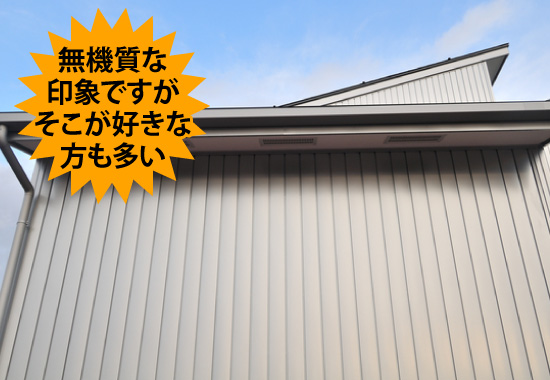 無機質な印象ですがそこが好きな方も多い