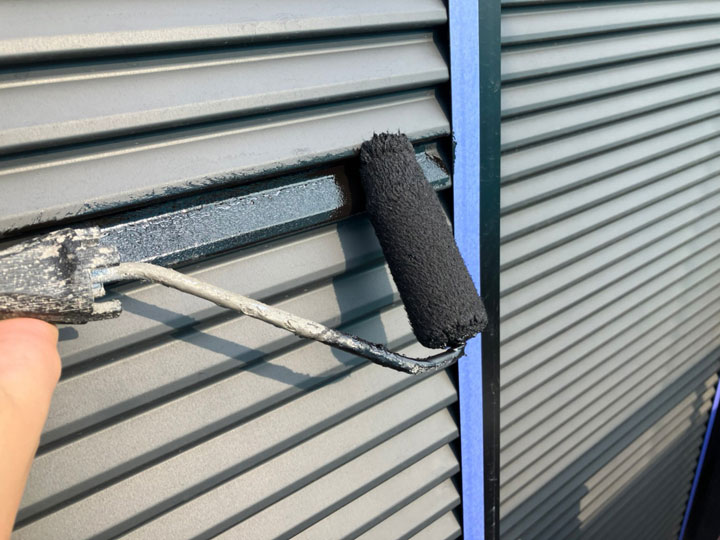 付帯部塗装も忘れずに