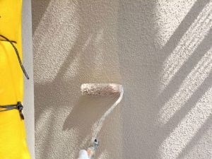 断熱塗料での塗装