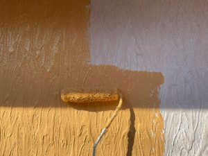 塗装でモルタル補修