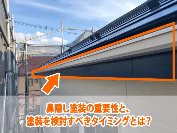 鼻隠し塗装の重要性と、塗装を検討すべきタイミングとは