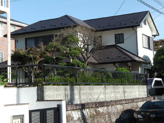 横浜市栄区　屋根カバー工事　外壁塗装工事　完工