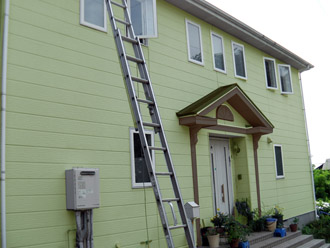 横浜市　屋根塗装　外壁塗装　　外壁塗装　カラーシミュレーション02